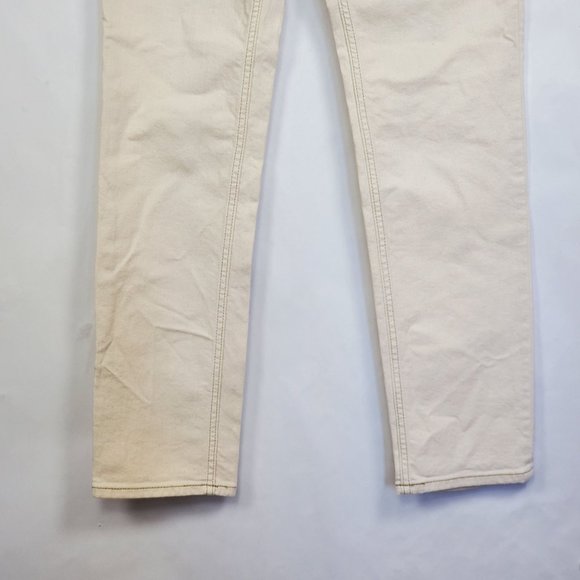 Goodfellow & Co Mens Jeans sz 30Wx32L Total Flex Slim cream wash denim pants - Picture 9 of 12